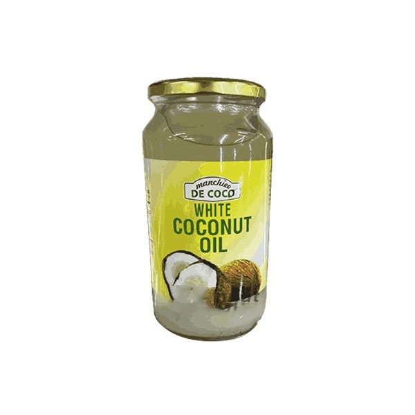 Decoco White Coconut Oil Glass (1L)