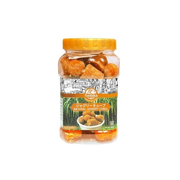 Jaggery Cubes (500g) Natural Ambika
