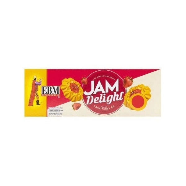 Jam Delight Strawberry Biscuit 105g